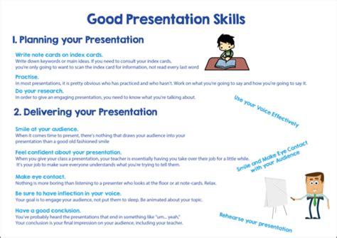 Handout On Good Presentation Skills By Rachetdwane Teaching Resources