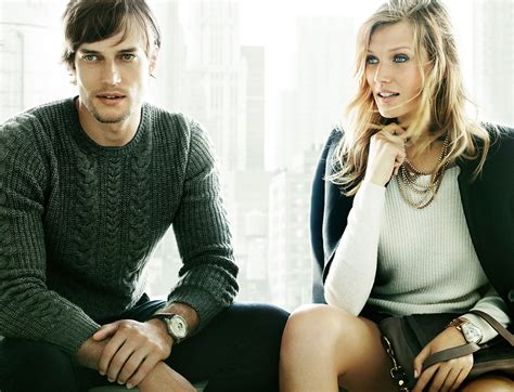 Toni Garrn And David Genat By Mario Testino For Massimo Dutti