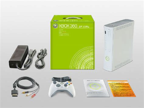 Xbox 360 Core System Launch Special Plus Two Terrific Games New From