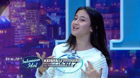 Fakta Keisya Levronka Kontestan Indonesian Idol Yang Awali