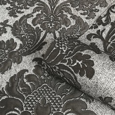 Belgravia San Remo 6523 Charcoal Damask Wallpaper From