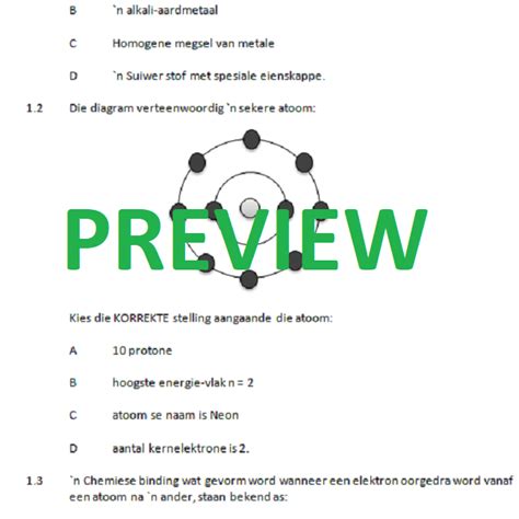 Term Grade Physical Sciences Control Test Teacha