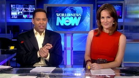 Abc news (american broadcasting company) is owned by the disney media networks division. 'World News Now' Celebrates 5,000 Shows Video - ABC News