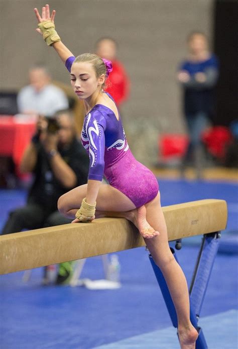 Gymnast On The Balance Beam Resolution X Artistic