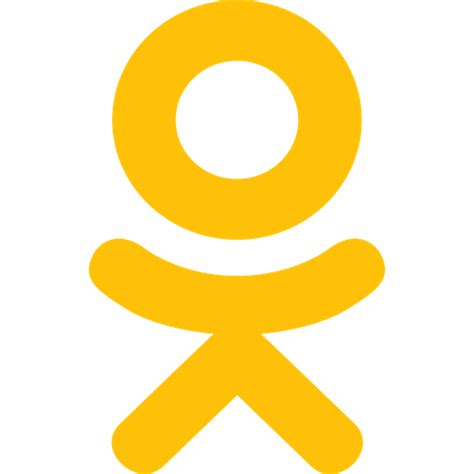 Odnoklassniki Logo Icon Download In Flat Style