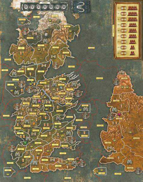 Game Of Thrones Maps All The Main Locations Explained