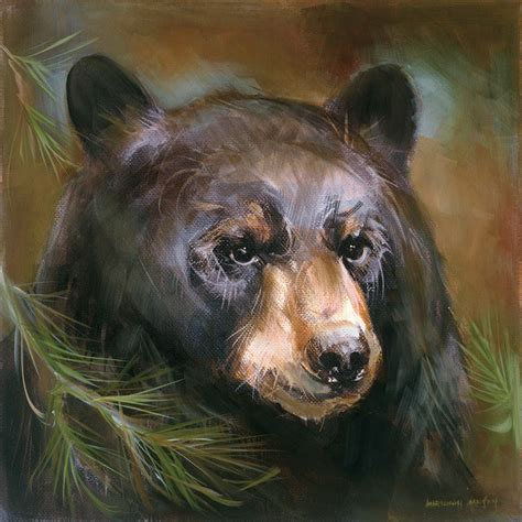 Sierra Web Design Inc Bear Paintings Animal Paintings Black Bears Art