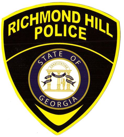 Richmond Hill Police Department Richmond Hill Ga