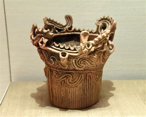 Jomon Flame Pot From Dodaira Illustration World History Encyclopedia