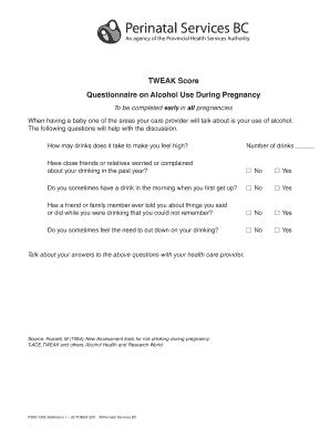 Fillable Online Tweak Score Fax Email Print Pdffiller