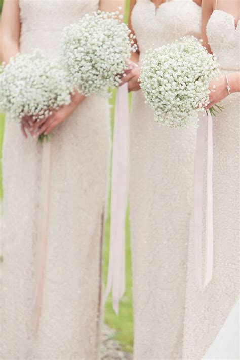 To bring you beautiful wedding flowers, bridal bouquets, and floral arrangements. Romantic Metallic & Blush Wedding | Gypsophila wedding ...