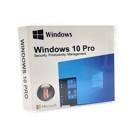 Microsoft Windows 10 Pro 64 Bit Usb Slim Case Retail Emagro
