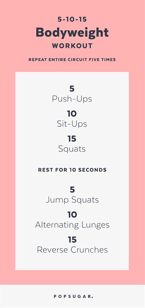 Beginner Lower Body Workout Popsugar Fitness