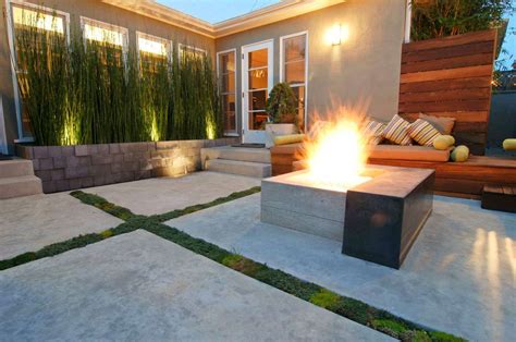 15 Beautiful Concrete Patio Ideas and Designs