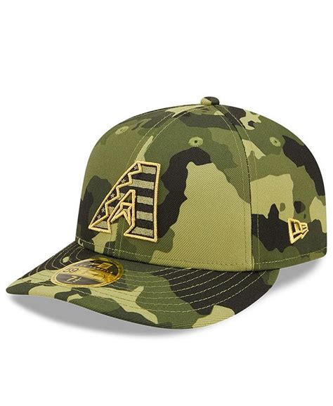 New Era Mens Camo Arizona Diamondbacks 2022 Armed Forces Day On Field