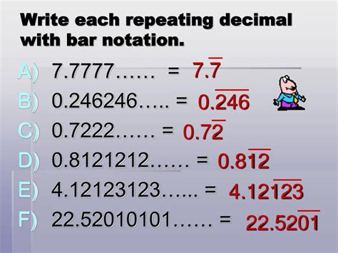 Ppt Repeating Decimals Powerpoint Presentation Free Download Id