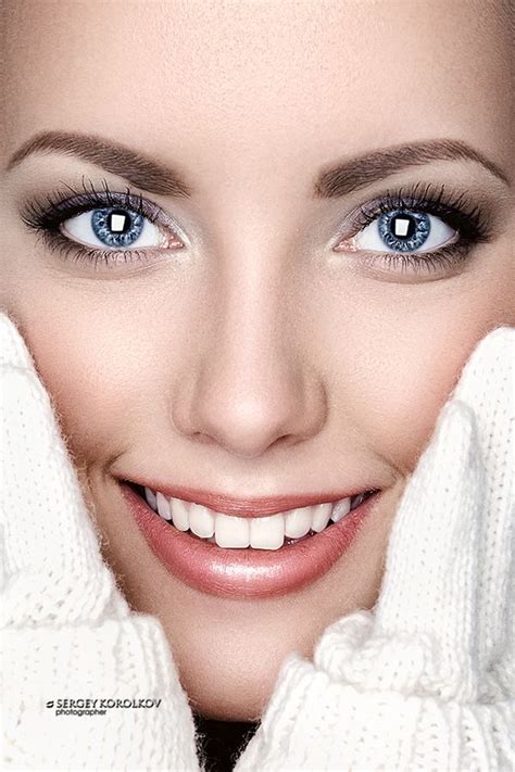 Winter Smile By Sergey Korolkov 500px Beauty Tips For Hair Beautiful Eyes Images Beautiful