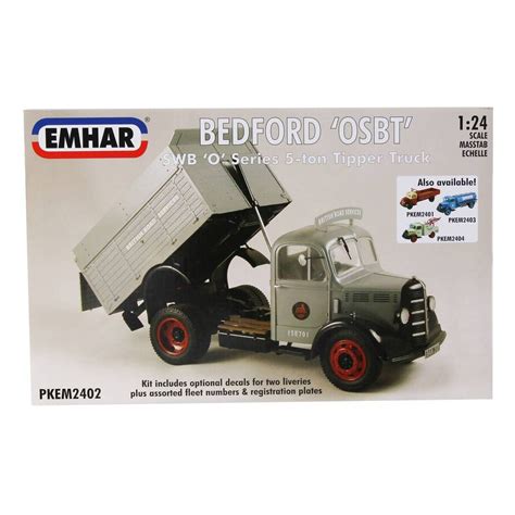Emhar Bedford O Series Swb Tipper Truck Model Kit 124 Hobbycraft