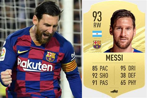 Lionel Messi Leads Fifa 21 Ratings With Three Liverpool Players Named In Top 10 The Us Sun