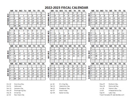 Fiscal Calendar 2023 Canada Get Calendar 2023 Update