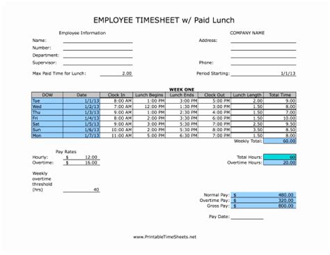 Also, the timesheet calculator helps you to track the total working hours, break time, and total pay during the week. Biweekly Timesheet Calculator with Breaks - Tangseshihtzu.se
