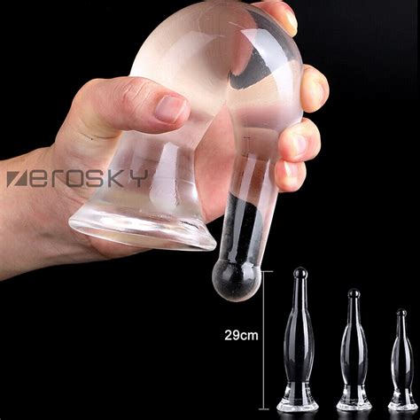 Huge Long Beads Anal Plug Suction Cup Butt Plug Dildo Advanced Anal Trainer Toy Ebay