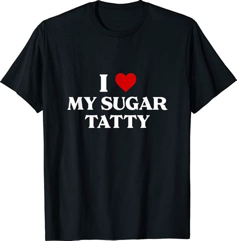 I Love My Sugar Tatty Jewish Fathers Day Daddy Best Aba T Shirt