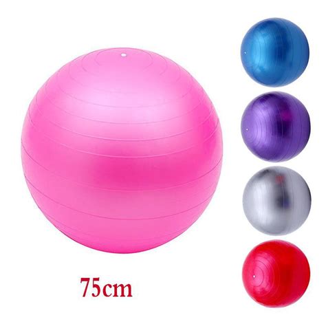 Yoga Ball Thickening Explosion Proof Ball Yoga Ball 75cm Fitness Ball 900g In Yoga Balls From