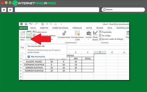 Editar O Eliminar Macros En Excel Gu A Paso A Paso Hot Sex Picture