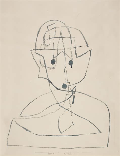 Paul Klee 1879 1940 Die Träne Christies