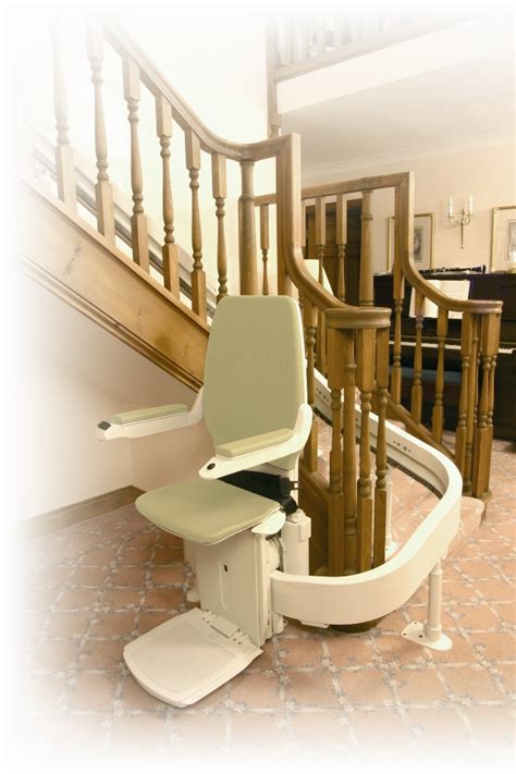 With a touch of a button. Wheelchair Assistance | Chair stair lift