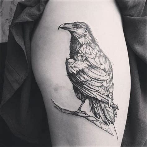 60 Mysterious Raven Tattoos Art And Design