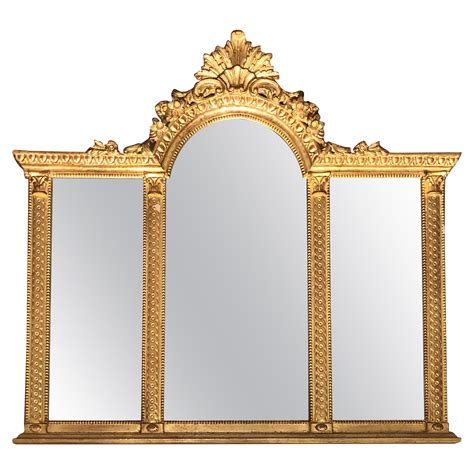 carved wooden mirror at 1stdibs