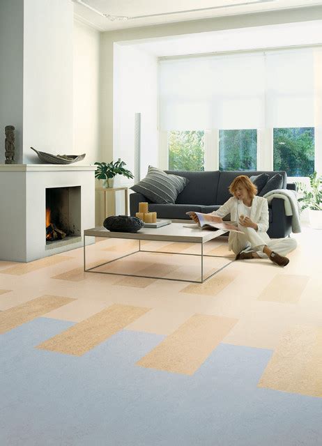 Forbo Marmoleum Click Natural Linoleum Flooring Modern Living