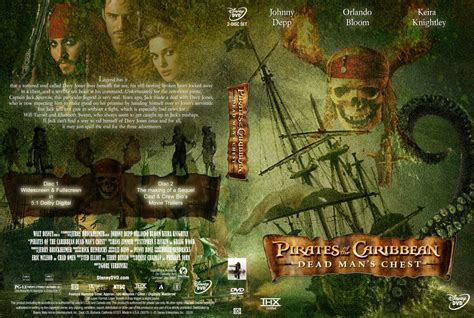 Pirates Of The Caribbean 2 Movie Dvd Custom Covers 10pirates Of The