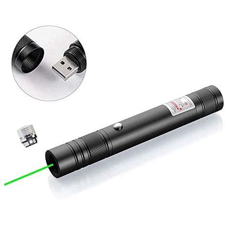 Green Laser Pointer High Power Built In Battery Laser Sight 1000m 5mw