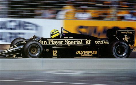 Adelaide 1985 Ayrton Senna Senna Lotus F1