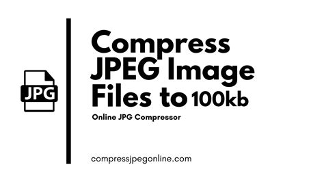 Compress Jpeg To 100kb Online