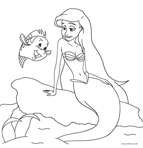 Ariel Para Imprimir Colorear Dibujos Letras Actividades Infantiles
