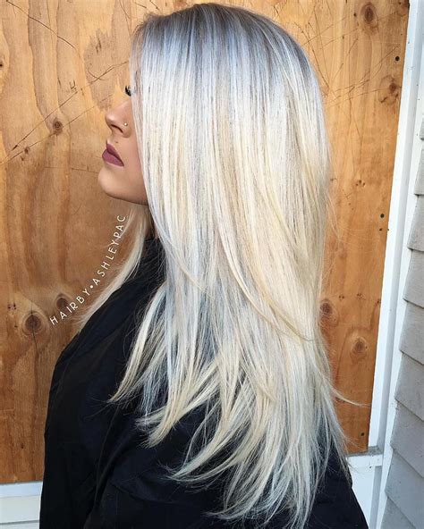 These medium layers, perfectly cut and swiped in different directions create a beautiful pattern on hair's length. Pin on Beauty