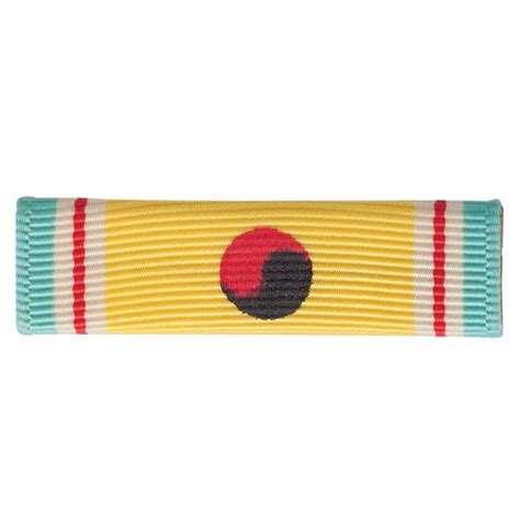 Republic Of Korean War Service Ribbon Sgt Grit