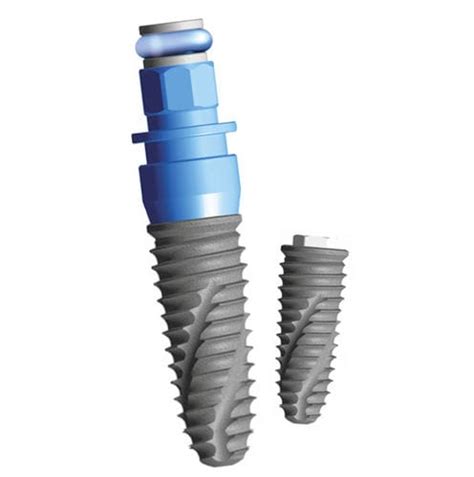 Cylindro Conical Dental Implant Inno Sla Sh Ext Pre Mount