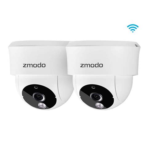 Zmodo 2 Pack 115° Wide Angle Indoor Camera Wireless Security Camera