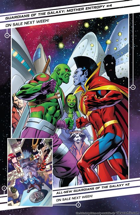 Guardians Of The Galaxy Mother Entropy 03 Of 05 2017 Read All Comics Online