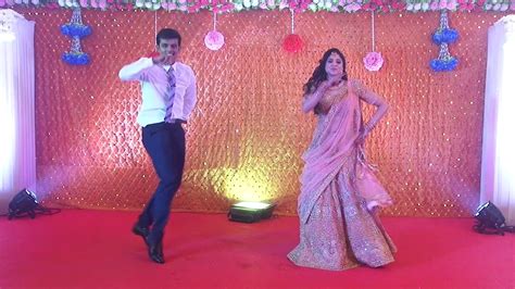 Best Engagement Bollywood Dance By Couple Youtube