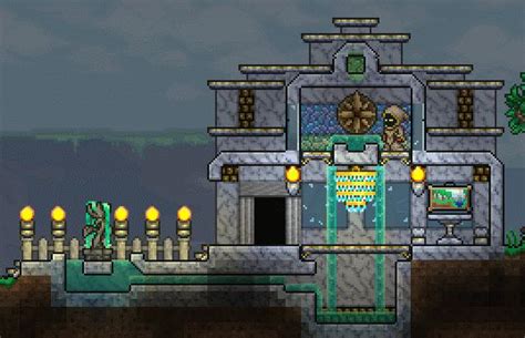 A starter base is a necessity in the game of terraria, and with the new update, comes a brand new starter base!. 94 best Terraria Base Inspiration images on Pinterest ...