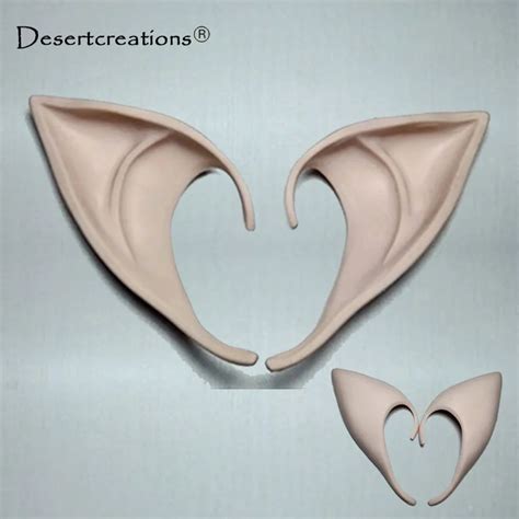 1 Pair Cos Mask Mysterious Elf Ears Fairy Cosplay Accessories Latex