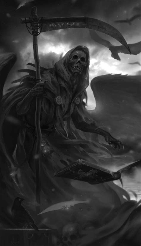 Karthus Leauge Of Legendsgrim Reaper By Leekent Grim Reaper Art