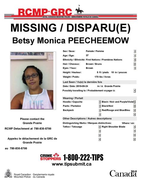Update Missing Woman Found Safe My Grande Prairie Now