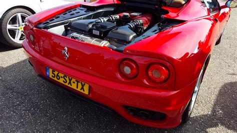 Very Loud Ferrari 360 Wcapristo Exhaust Revsflybys Youtube